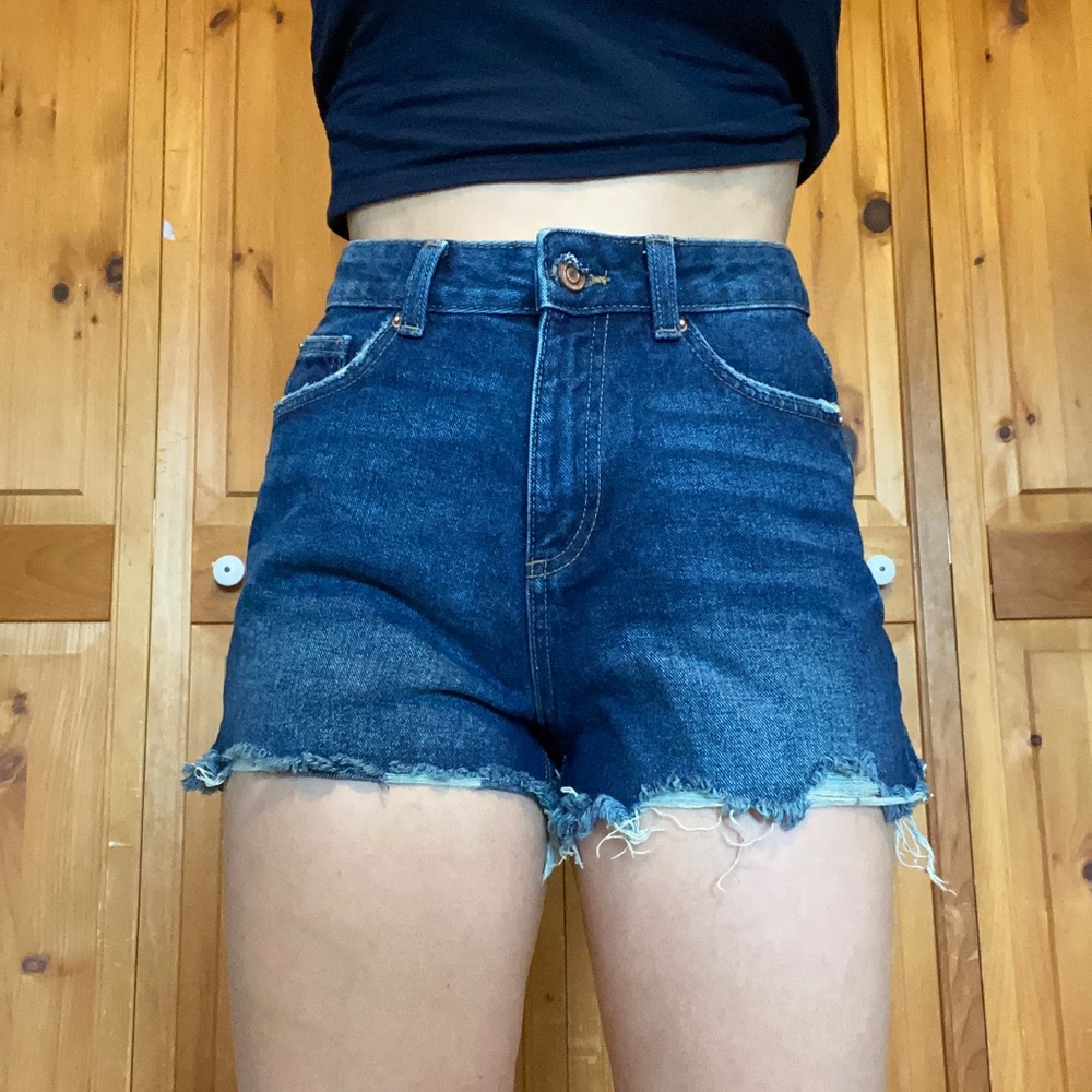 Primark Dark Wash Jean Shorts